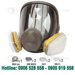 MẶT NẠ CHE NGUYÊN MẶT 3M SERI 6000 