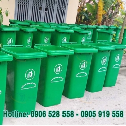  THÙNG RÁC NHỰA 120 LÍT