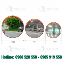 GƯƠNG CẦU LỒI INOX CÁC CỠ