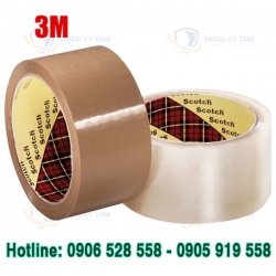 BĂNG KEO TRONG DÁN THÙNG 1 MẶT