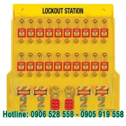 PLASTIC 20 LOCK PADLOCK STATION