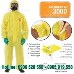QUẦN ÁO HÓA CHẤT MICROCHEM 3000