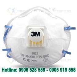 KHẨU TRANG CHỐNG HÓA CHẤT  3M – 8822