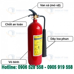  BÌNH CHỮA CHÁY DẠNG KHÍ MT3