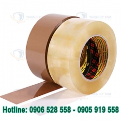 BĂNG KEO TRONG DÁN THÙNG 1 MẶT