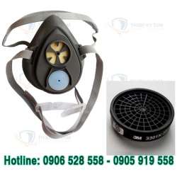 MẶT NẠ NỬA MẶT 1 PHIN LỌC 3M SERI 3000